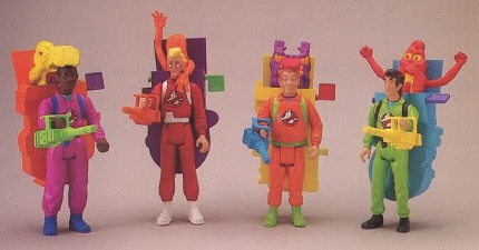 Kenner the real sales ghostbusters toy line